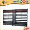 Display cosmetics stand , The metal shelf , Supermarket shelf with glass side good quality