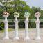 Wedding decoration Roman Pillar material for road lead flower