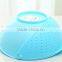 Plastic Folding Basket Drain Rack for Fruit,collapsible Colander Strainer