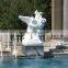 home decoration stone carving marble swimming pool sculpture SWPS-1001