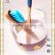 Bamboo handle toothbrush with customise color bristle