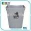 Plastic Round Dustbin Wastebin