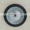 metal rim solid powder wheels for trolley