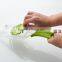 The Professional Mandoline Slicer Cutter Grater Steel V-Blade Guard Fruit Fries Cook