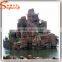 Artificial Waterfalls Fountain outdoor decoration customized fiber glass artificial waterfall fountain