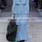 Latest Ruffled Tiered Tencel-chambray Long Sleeve Maxi Dress Names Of Ladies Drsses Designs Photos 2016 HSD5675