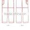 Medical Women's Split Knee Drawstring Solid Scrub Pant