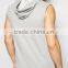 Men Sleeveless plain style Light color Weight Hoodie