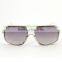 Handmade high quality purple glass lens sunglasses