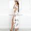Maxnegio off shoulder backless bohemian girls smoking high slit dress