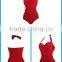 Hottest Plus Size Red Color Women Swimwear
