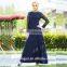 women fashion hemp muslim dress/xge muslim sd d flower abaya kaftandress/ islamic muslim women dress