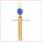 Latest Design Fashion Jewelry Gold Plated Long Tassel Earring For Women