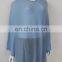 Wholesale women 14gg V-neck merino wool nylon acrylic blend summer ponchos