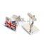 Mens Gift British Flag Cufflinks