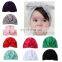 Newborn Baby Soft Warm Hat Toddler Kids Cotton Boys Girls Beanie Bow Knot Cap