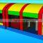 2017 giant inflatable Outdoor kids and adult fitness Obstacle Course Equipment