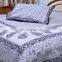 Indian Queen Size Bed Cover Ethnic Bohemian Designer Paisley Block Printed Bed Sheet With Pillow Cover