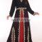 FANCY MOROCCAN CAFTAN ISLAMIC WEDDING GOWN IN BLACK COLOR FOR WOMEN