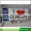 huahui factory make aluminum license plate personalization/ welcome your design plate number HH-licence plate-(20)