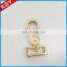 Oem Factory Directly Selling Shiny Bag Accessory Personalize Black Metal Swivel Snap Hook