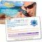 PVC offset printing UV temperature card UV sensor card for UV test
