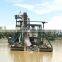 SINOLINKING Hopper Gold Mining Dredger for River Gold Recovery