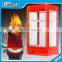 Temperature cycling heating adjustable beverage display cabinet office supermarket special hot display showcase