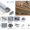 high quality recessed aluminium led strip mounting profiles