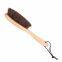 Natural Horsehair Shoes Brush Leather Cleaning Brush with Long Wood Handle for Upholstery, Cleaner Car Interior, Upholstery Furniture, Shoes,Leather Clothes,Handbags, Sofa