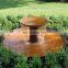 New trend oriental corten steel pond outdoor wall fountain waterfall for garden