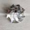 K04 43.03/56.08mm 5304-123-2007 8+0 Blades High Performance Billet/milling/aluminum 2618 Compressor Wheel for 5304-970-0054/0035