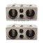 1/0 I 2 I 4 I 8 Gauge AWG Car Battery Terminal Chrome Positive & Negative Set