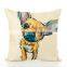 Customised Printing Cotton Linen Pillows Car Sofa Decorative  Cushion Throw Pillow Case Cover