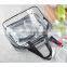 Wholesale Clear PVC Toiletry Bag Set 3 pcs Gift Cheap Transparent Cosmetic Bag