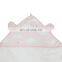 100% Cotton Cute and Comfortable Wearable Hooded Bath Towel Animal Baby Hooded Towel