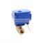 Sale 24V Motorised Electric and Low Torque Water Auto Air Shut Off Ball Valve Detector With 2 way DN20