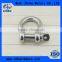Rigging hardware stainless steel bow shackle omega shackle