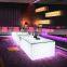 High quality led rechargeable bar table,led wedding table for indoor and outdoor