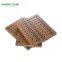 perforated wooden board