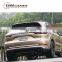 cayene 9y0  TE style body kit with front lip spoiler rear diffuser and muffler tips high quality PP material