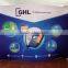 10ft Curve Fabric Exhibition Wall And Booth Tension Fabric Wall