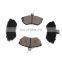 D696 China factory cheap auto parts front axle automobile ceramic price brake pad set for volkswagen