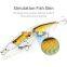 Top sales New design minnow lure 12cm/14g Top water hard artificial bait shoal of fish Minnow Fishing Lure