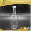 350ml empty beverage glass drinking bottle with alum lid/ soft drink bottle