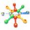 Toy Children's Dumbbell Hand shaker toy Plastic fitness barbell Kid Rattles Dumbbell kid  Hand Dumbbells Household