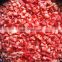 Sinocharm BRC A Approved 10*10MM IQF Red Pepper Diced Cubes Frozen Bell Peppers