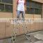Double Sided Telescopic Ladder 2.9m+2.9m