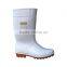 white color rain boots /cheap pvc rain boots for food