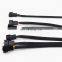 Black 4 Pin Pwm Fan Cable 1 To 2/3/4 Ways Splitter Black Sleeved 27cm Extension Cable Connector PWM Extension Cables